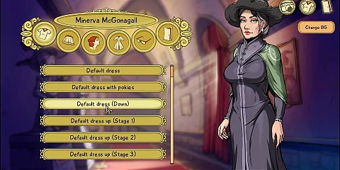 Professor McGonagall Gets Dressed Up Harry Potter Simulator - Innocent Witches - Magic Porn - Dressing Up